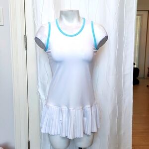 Little Miss Tennis White Tennis Dress